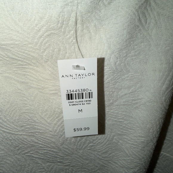 NWT Ann Taylor Blouse sz M - Picture 3 of 7